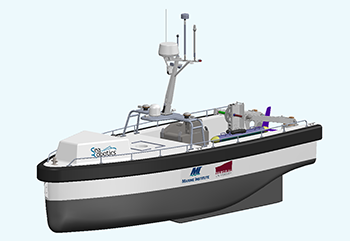 MI autonomous surface vessel 