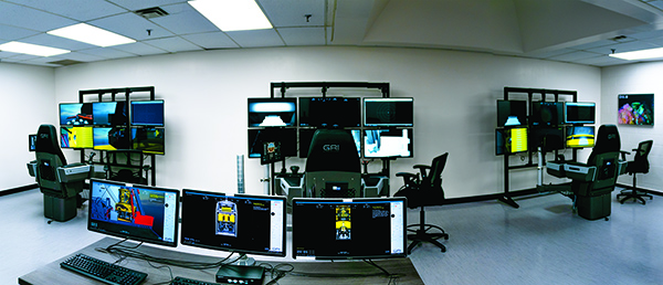 ROV Simulator Lab Pano