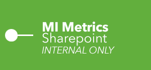 Planning and IA - MI Metrics Sharepoint